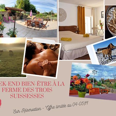 La Ferme Des 3 Suissesses Bed and Breakfast Saint-Paul  Exteriör bild