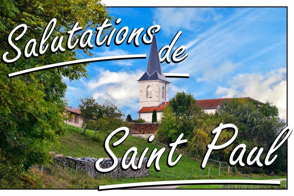 La Ferme Des 3 Suissesses Bed and Breakfast Saint-Paul  Exteriör bild